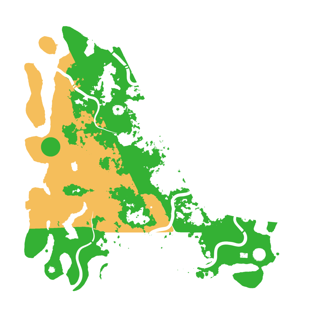Biome Rust Map: Procedural Map, Size: 4250, Seed: 1761304092
