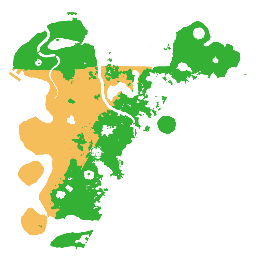 Biome Rust Map: Procedural Map, Size: 4000, Seed: 1101037595