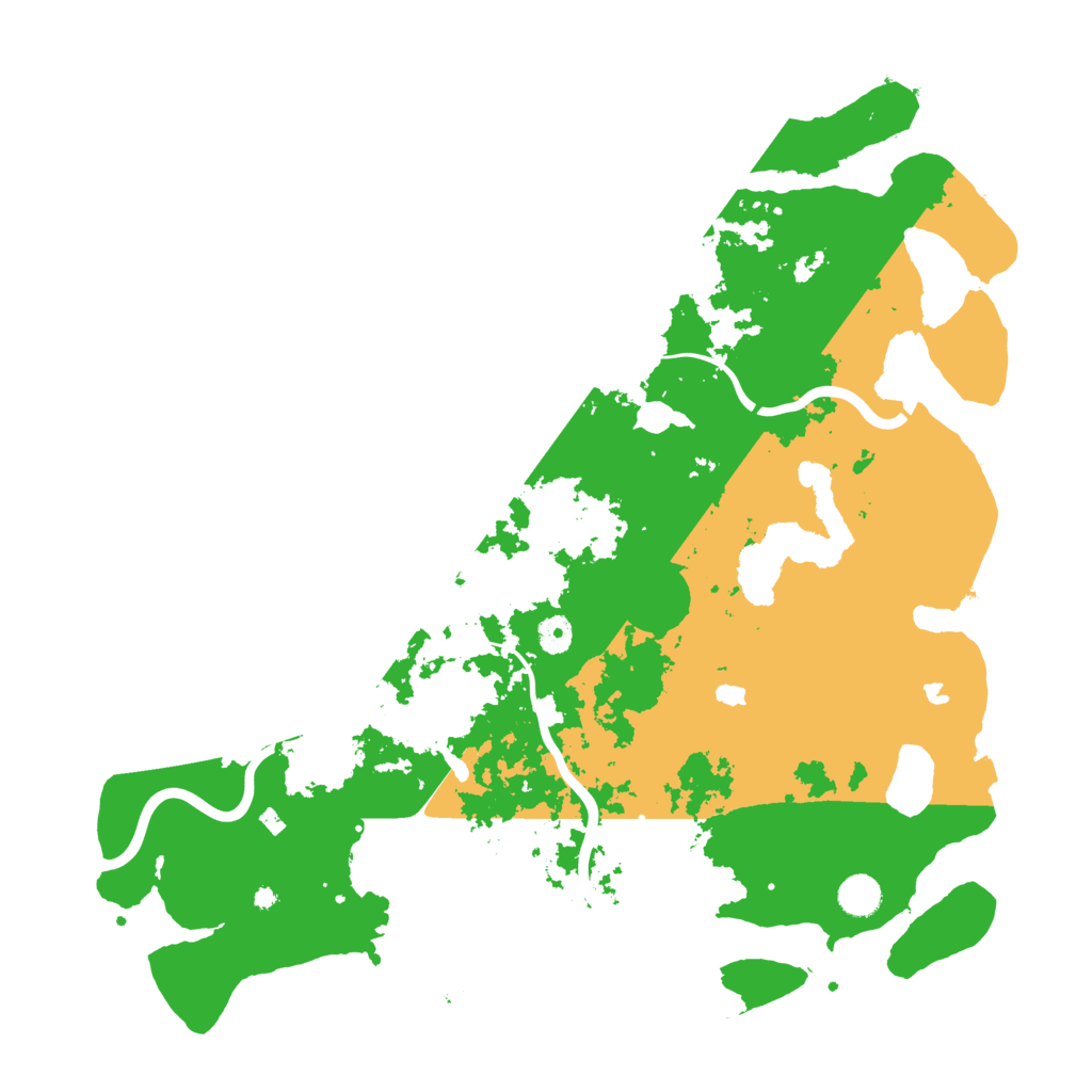 Biome Rust Map: Procedural Map, Size: 4500, Seed: 861403361