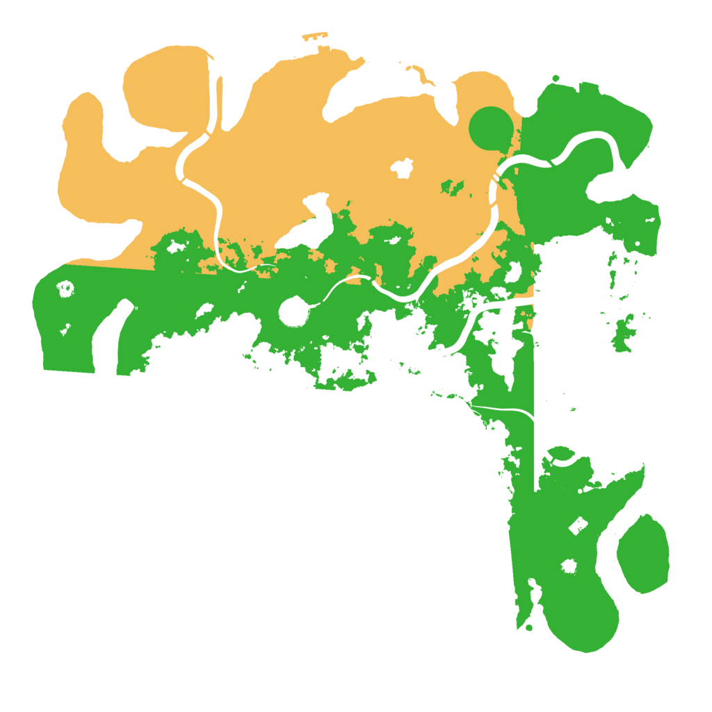 Biome Rust Map: Procedural Map, Size: 4250, Seed: 1159135338