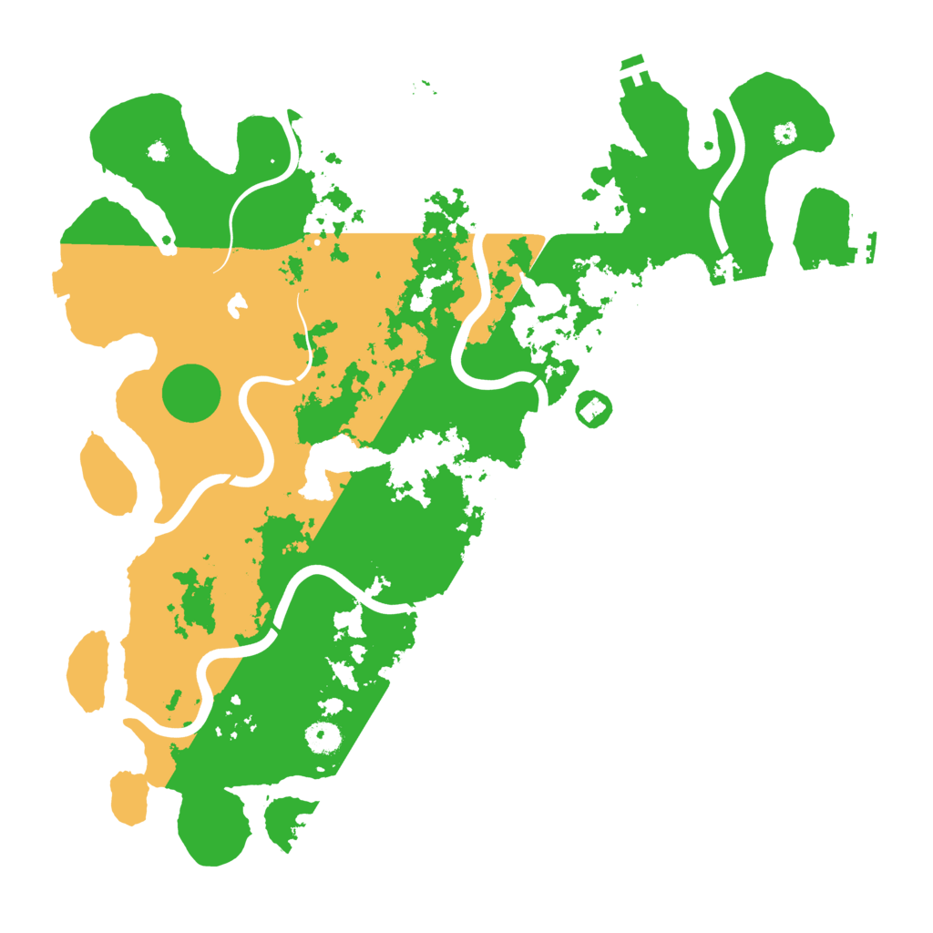 Biome Rust Map: Procedural Map, Size: 4200, Seed: 159852636