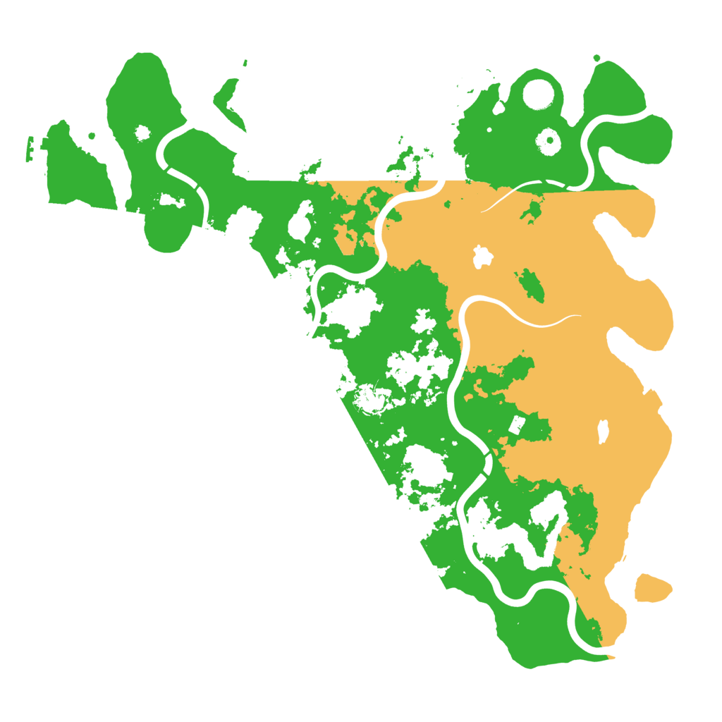 Biome Rust Map: Procedural Map, Size: 4250, Seed: 380418316