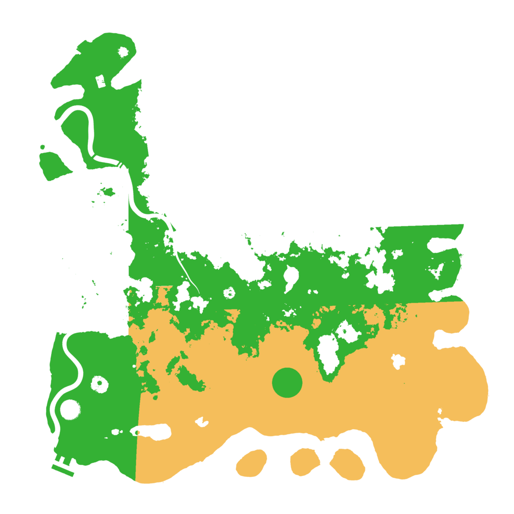 Biome Rust Map: Procedural Map, Size: 4500, Seed: 1585898570