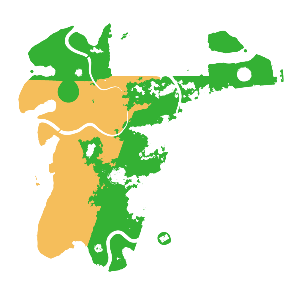 Biome Rust Map: Procedural Map, Size: 3750, Seed: 77871705