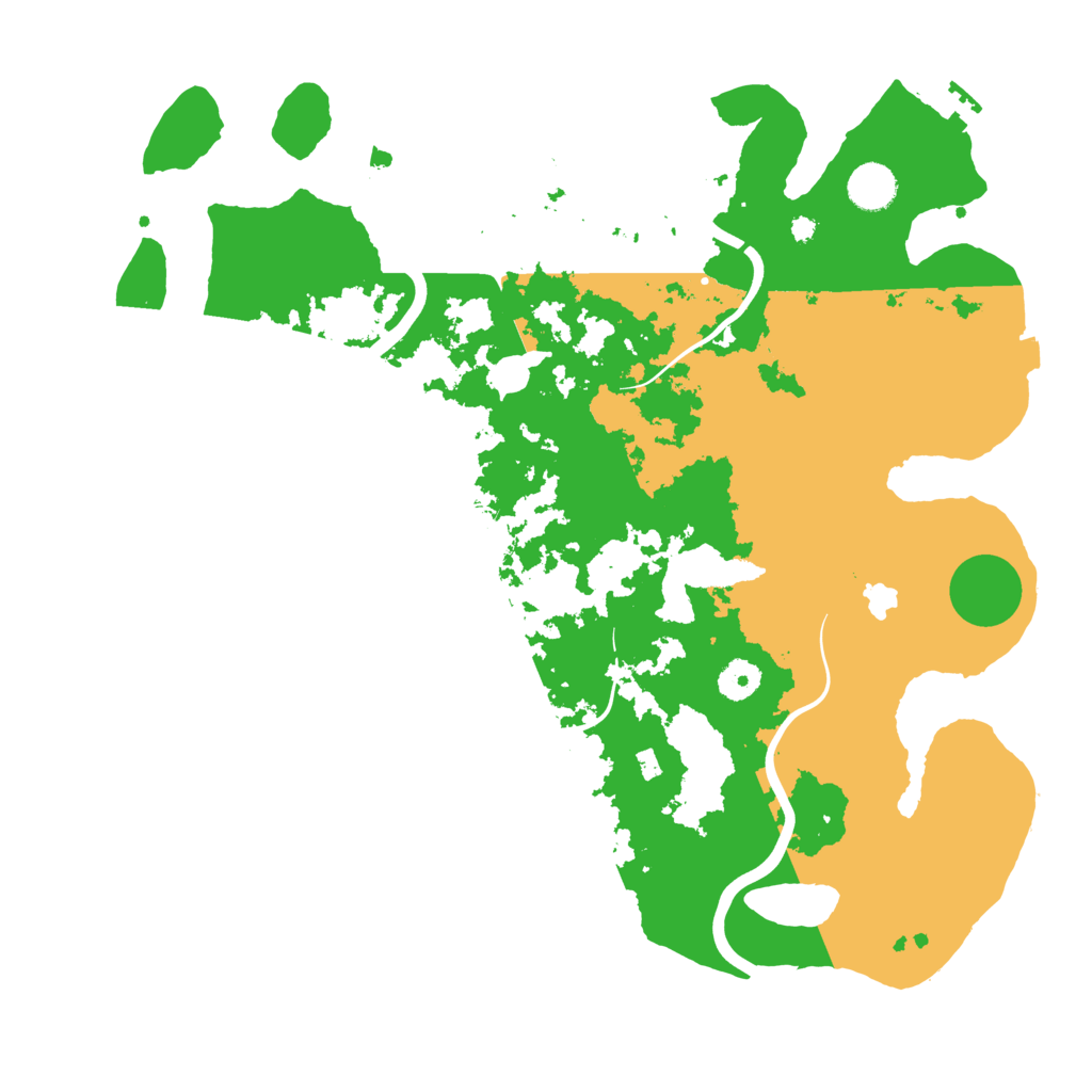 Biome Rust Map: Procedural Map, Size: 4000, Seed: 77014465