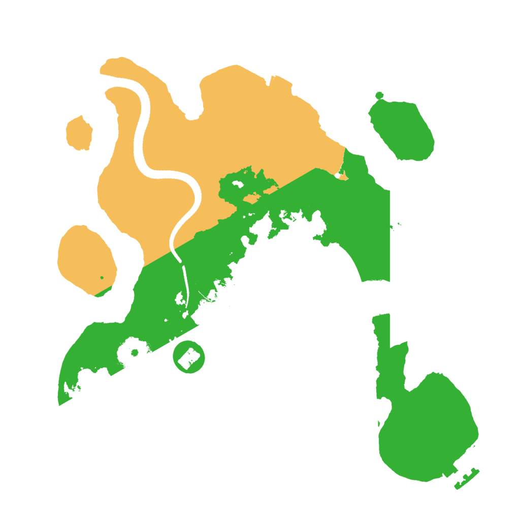 Biome Rust Map: Procedural Map, Size: 2700, Seed: 403083072