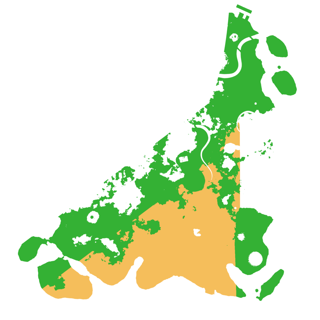Biome Rust Map: Procedural Map, Size: 4000, Seed: 762733311