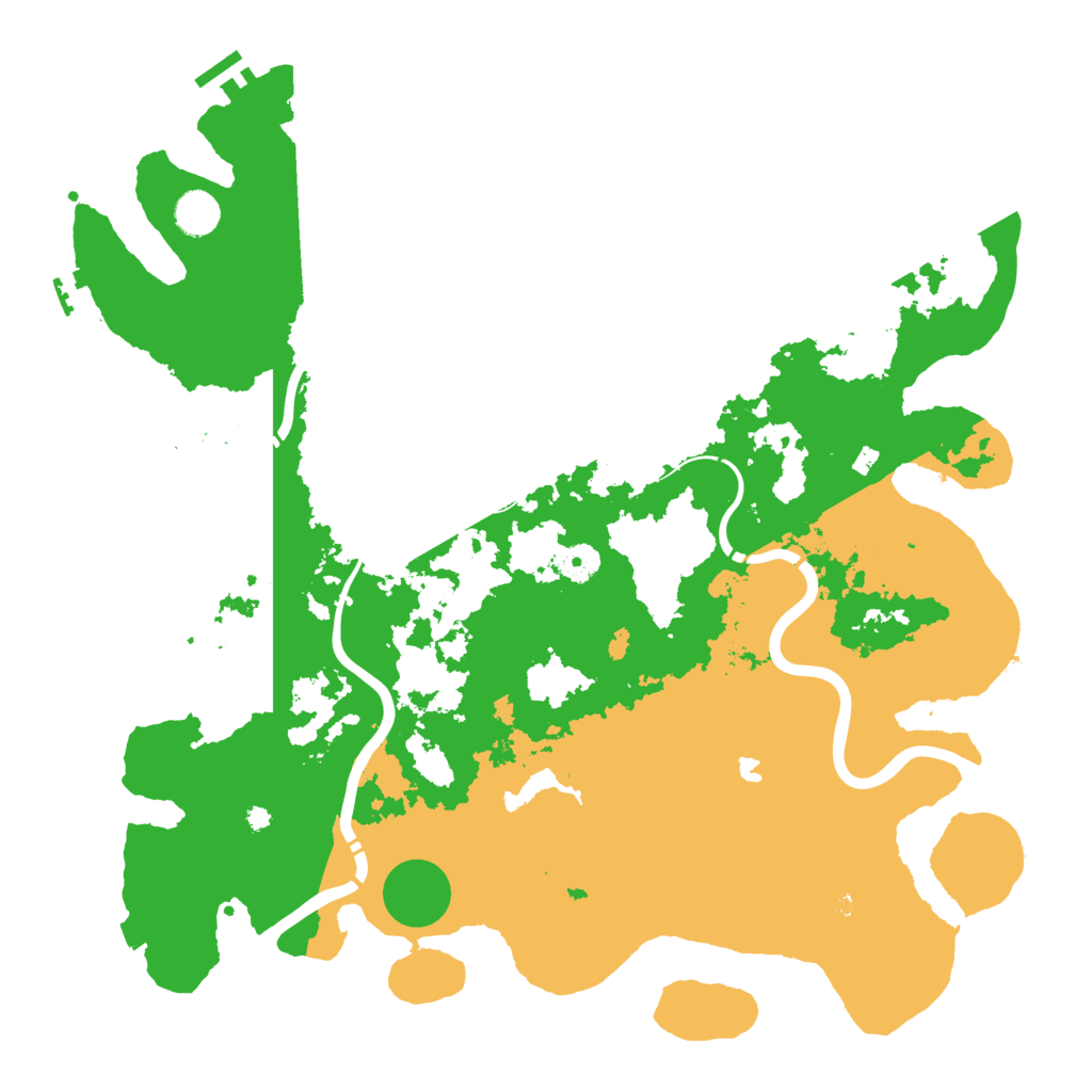 Biome Rust Map: Procedural Map, Size: 4250, Seed: 510415819