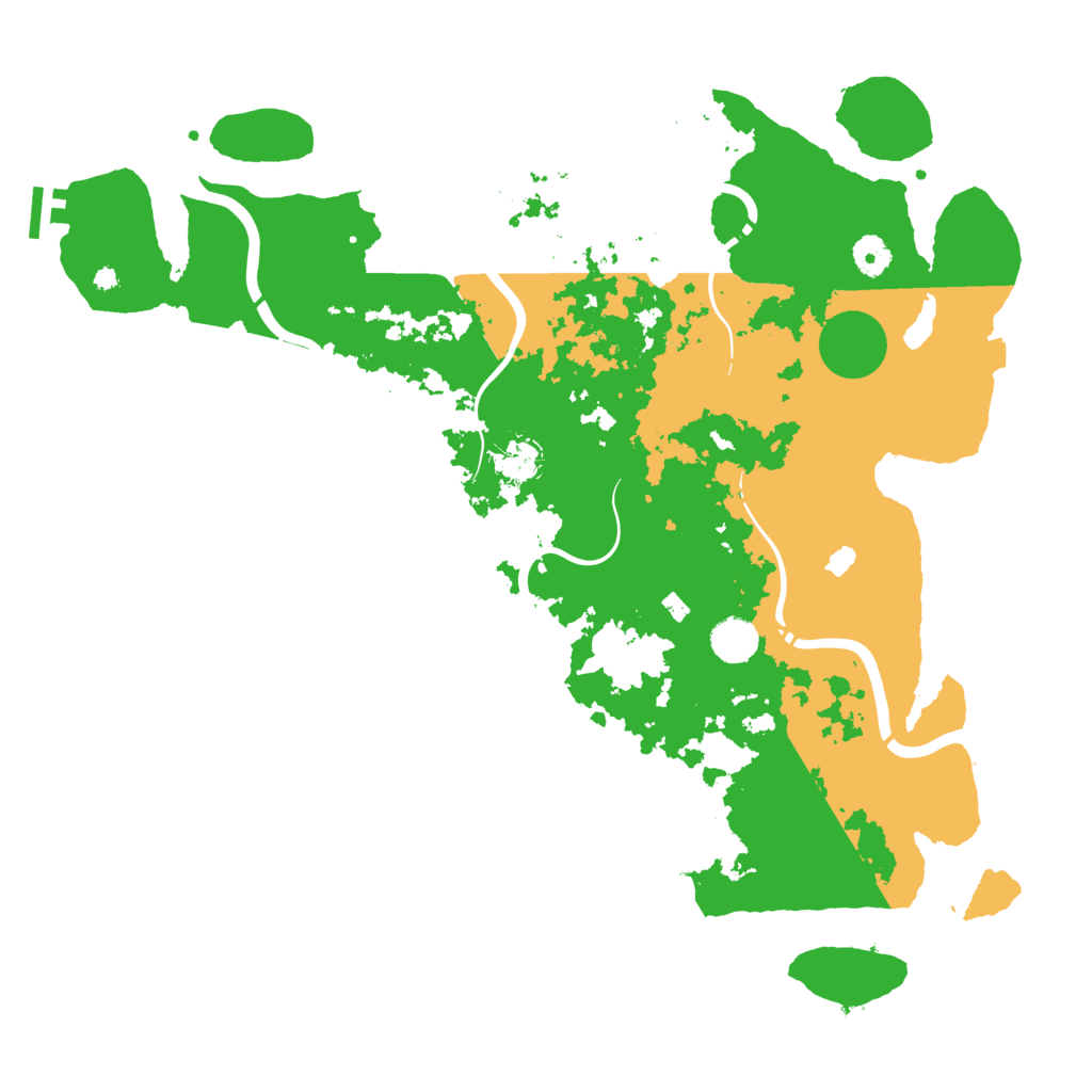 Biome Rust Map: Procedural Map, Size: 4250, Seed: 1436767826