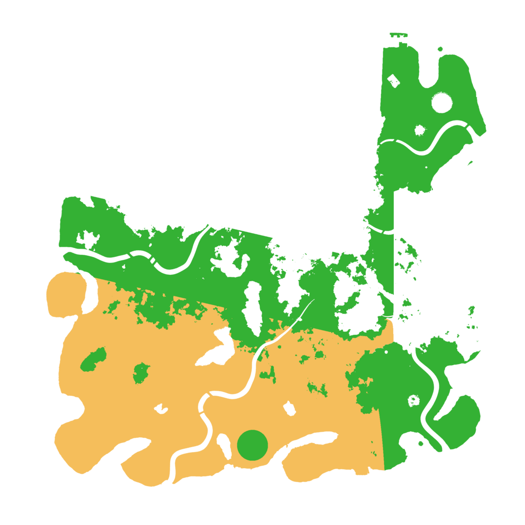Biome Rust Map: Procedural Map, Size: 4500, Seed: 1404