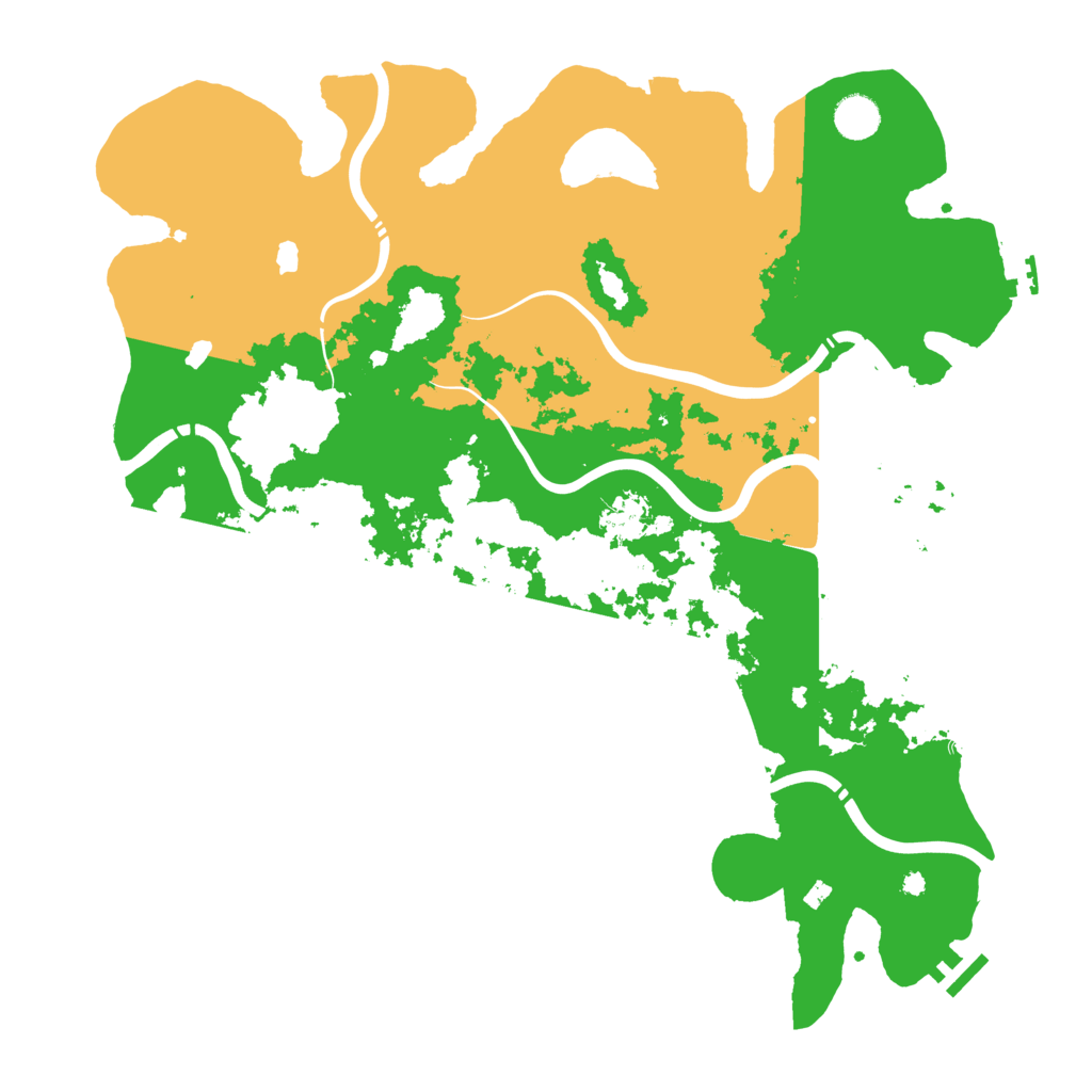 Biome Rust Map: Procedural Map, Size: 4250, Seed: 905639