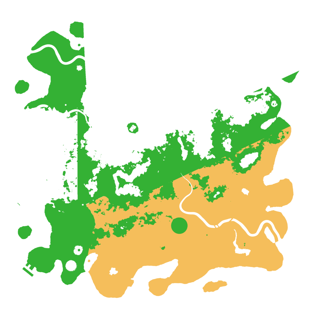 Biome Rust Map: Procedural Map, Size: 5000, Seed: 796237263