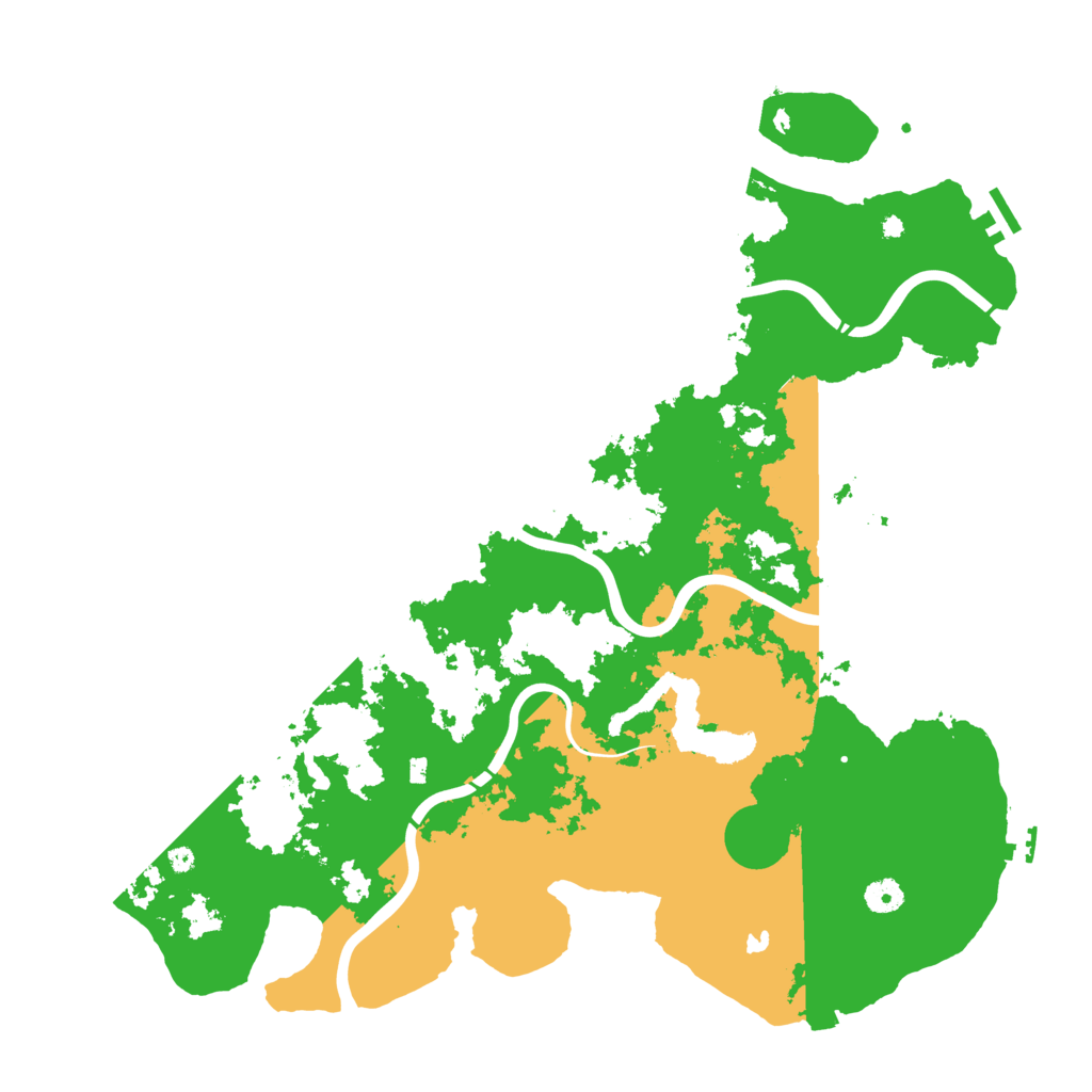 Biome Rust Map: Procedural Map, Size: 4500, Seed: 6327687
