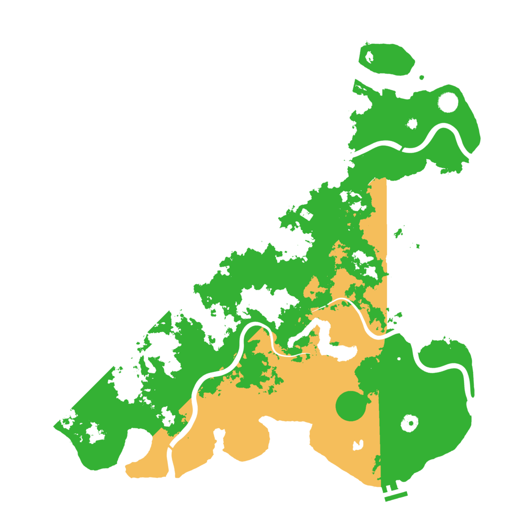 Biome Rust Map: Procedural Map, Size: 4500, Seed: 6327687