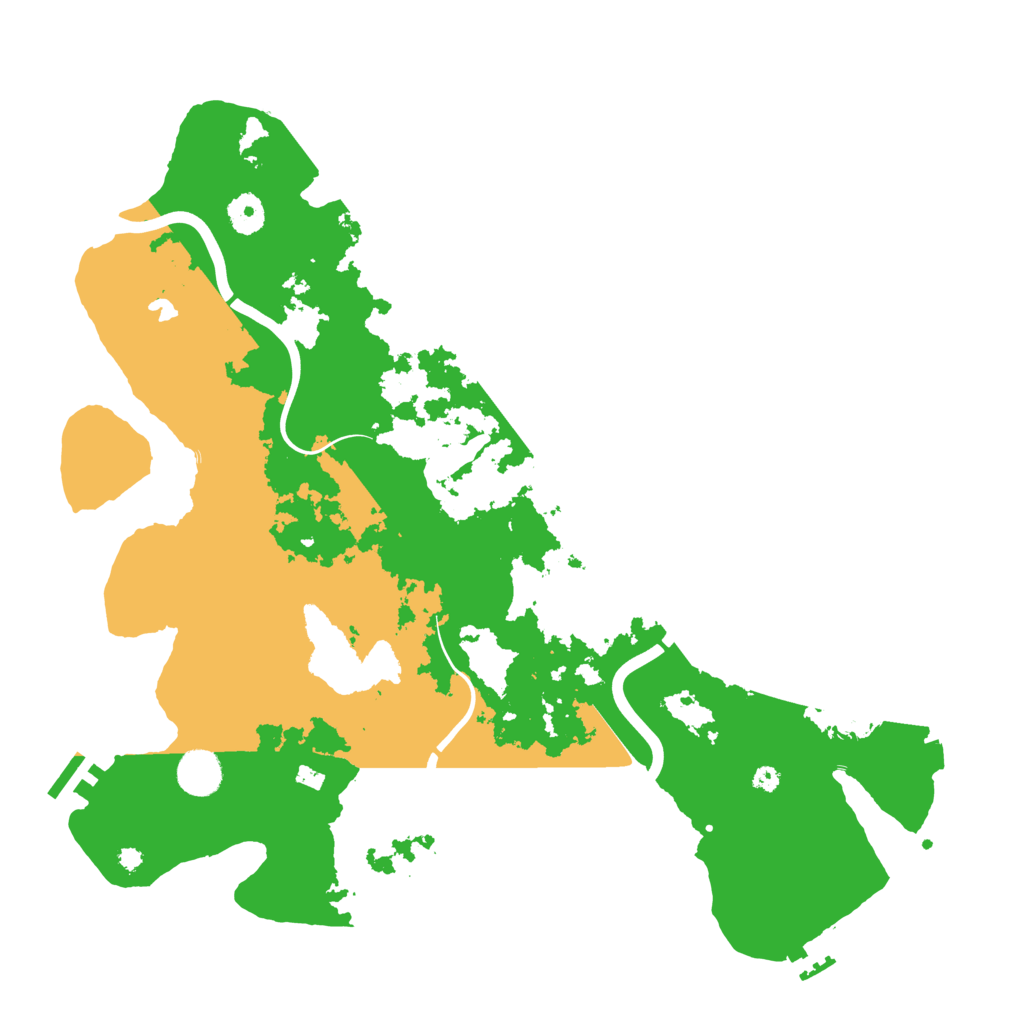Biome Rust Map: Procedural Map, Size: 4000, Seed: 1014524253