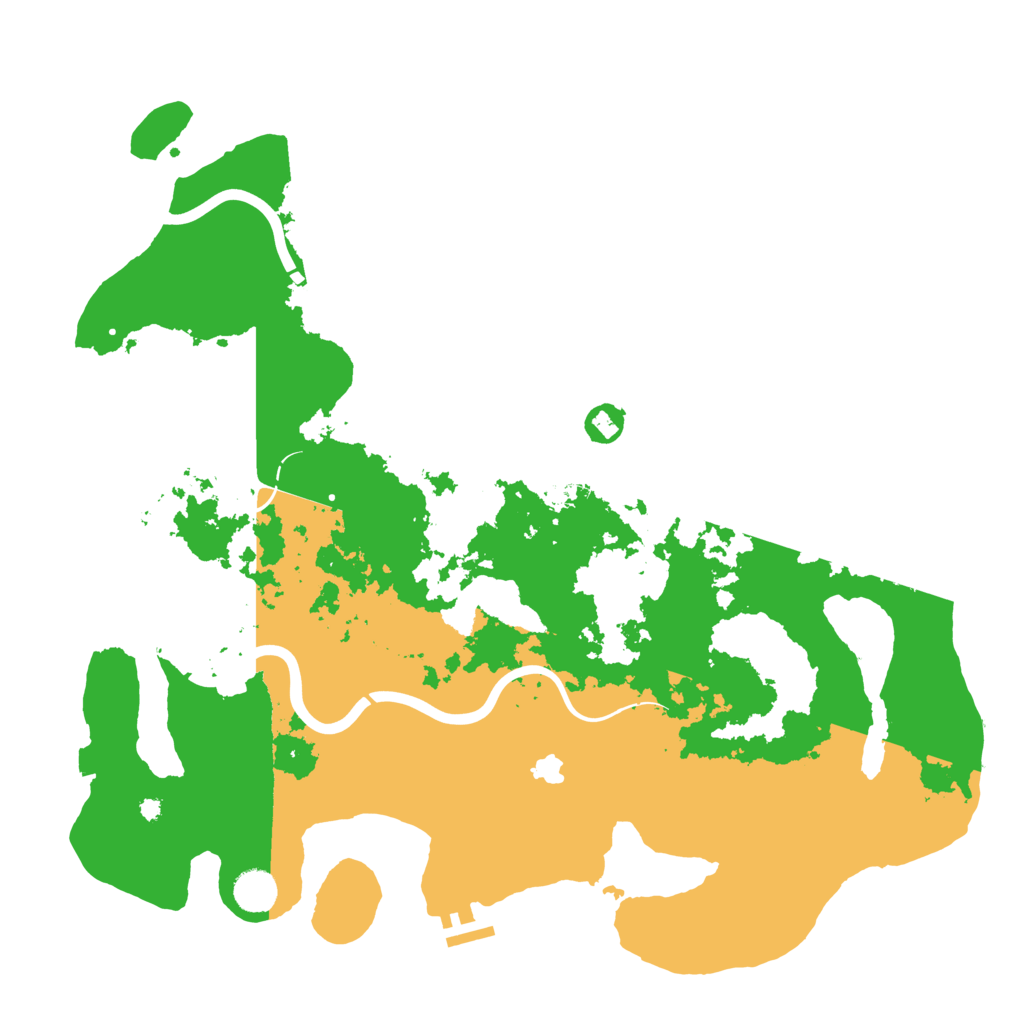 Biome Rust Map: Procedural Map, Size: 4250, Seed: 964507