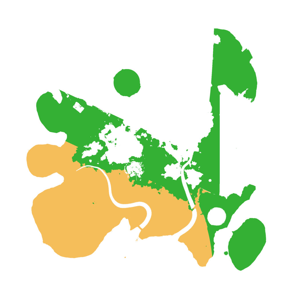 Biome Rust Map: Procedural Map, Size: 3000, Seed: 1273047397
