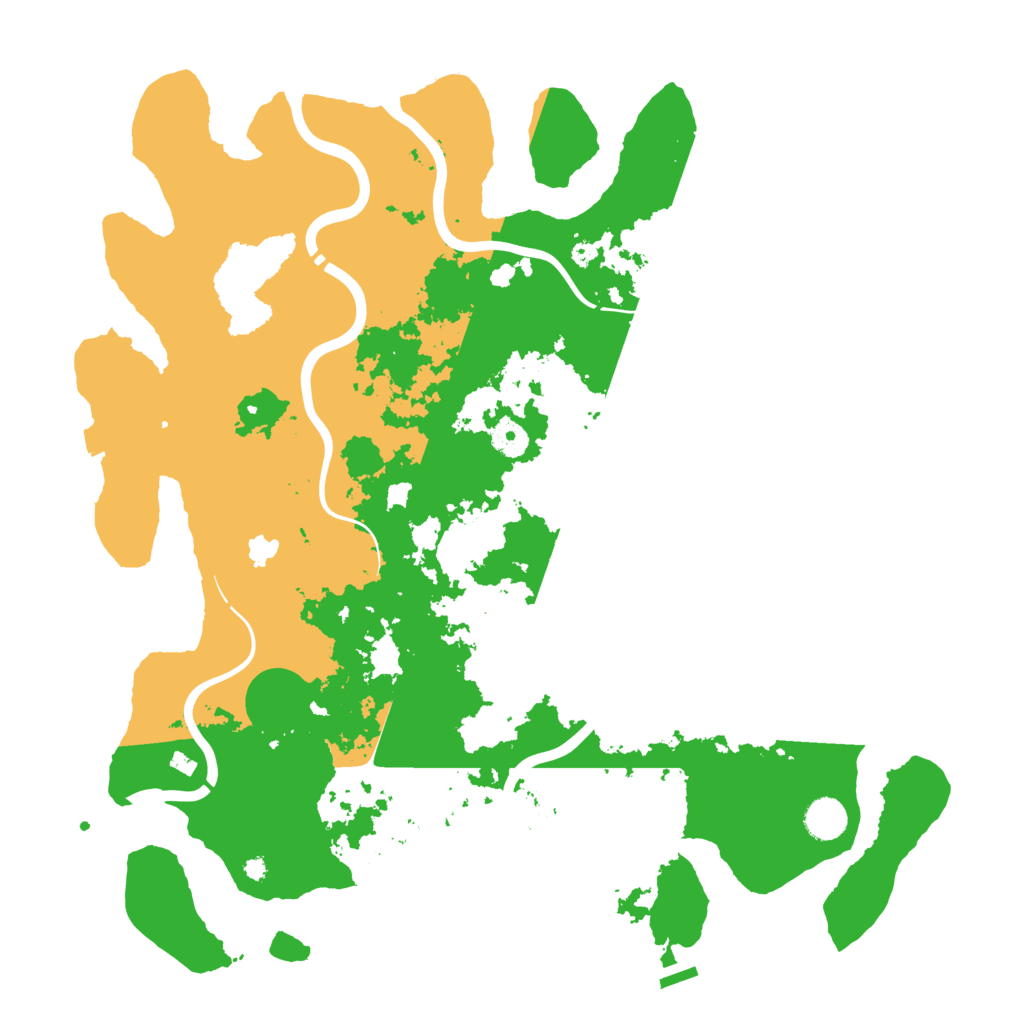 Biome Rust Map: Procedural Map, Size: 4250, Seed: 1455805881