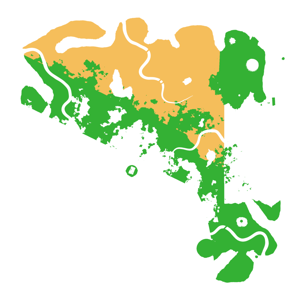 Biome Rust Map: Procedural Map, Size: 4250, Seed: 1664671183