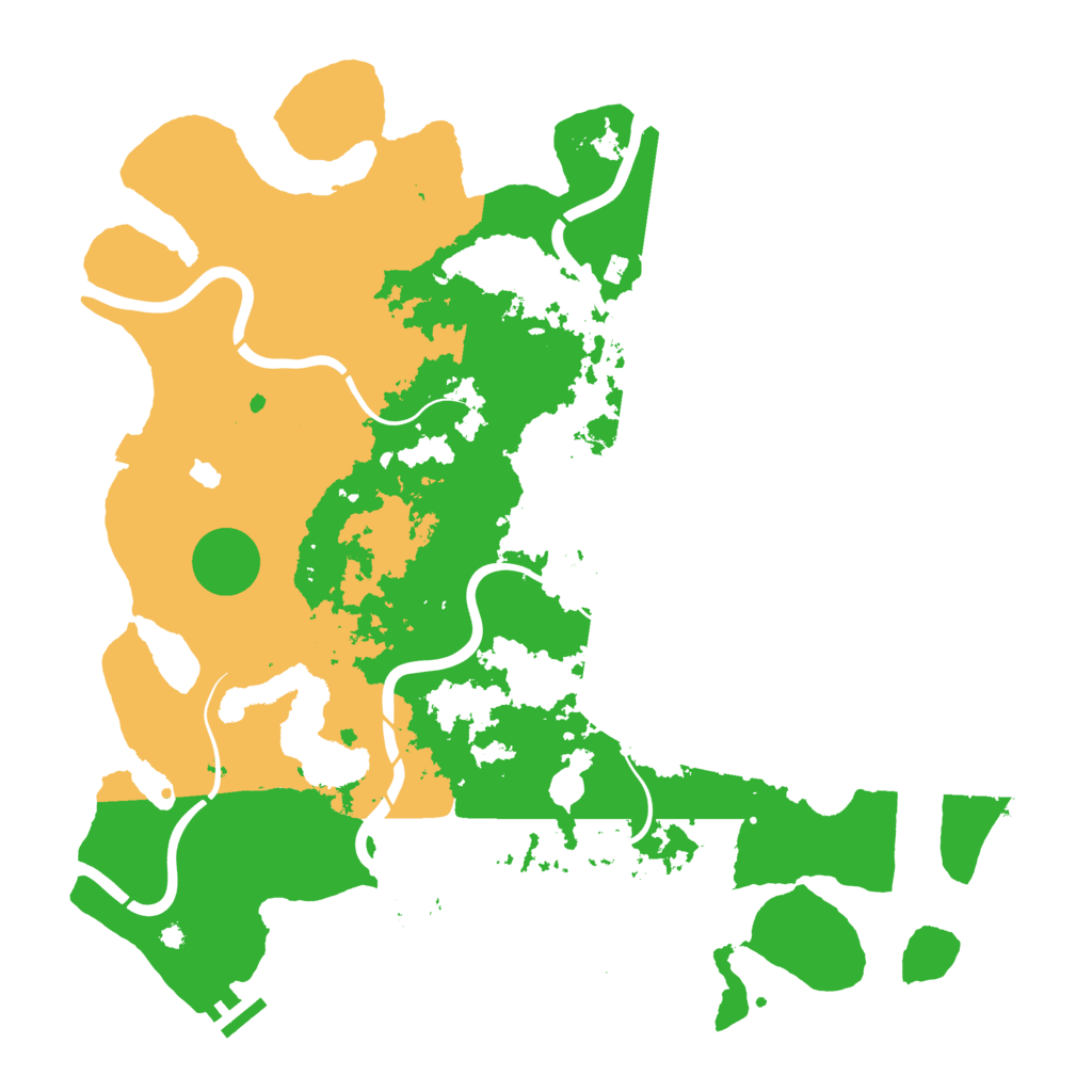 Biome Rust Map: Procedural Map, Size: 4250, Seed: 1003129594
