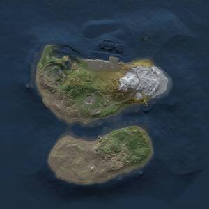 Thumbnail Rust Map: Procedural Map, Size: 1500, Seed: 1585000578, 4 Monuments