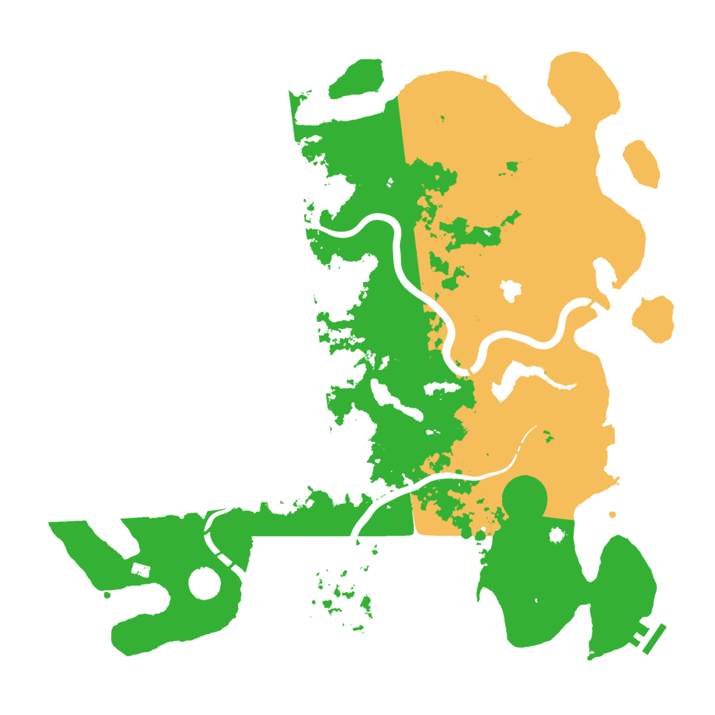 Biome Rust Map: Procedural Map, Size: 4250, Seed: 209946057