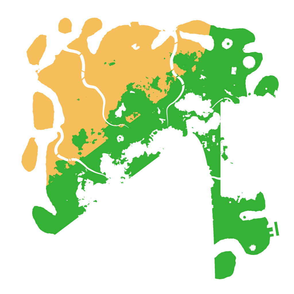 Biome Rust Map: Procedural Map, Size: 4250, Seed: 1843009789