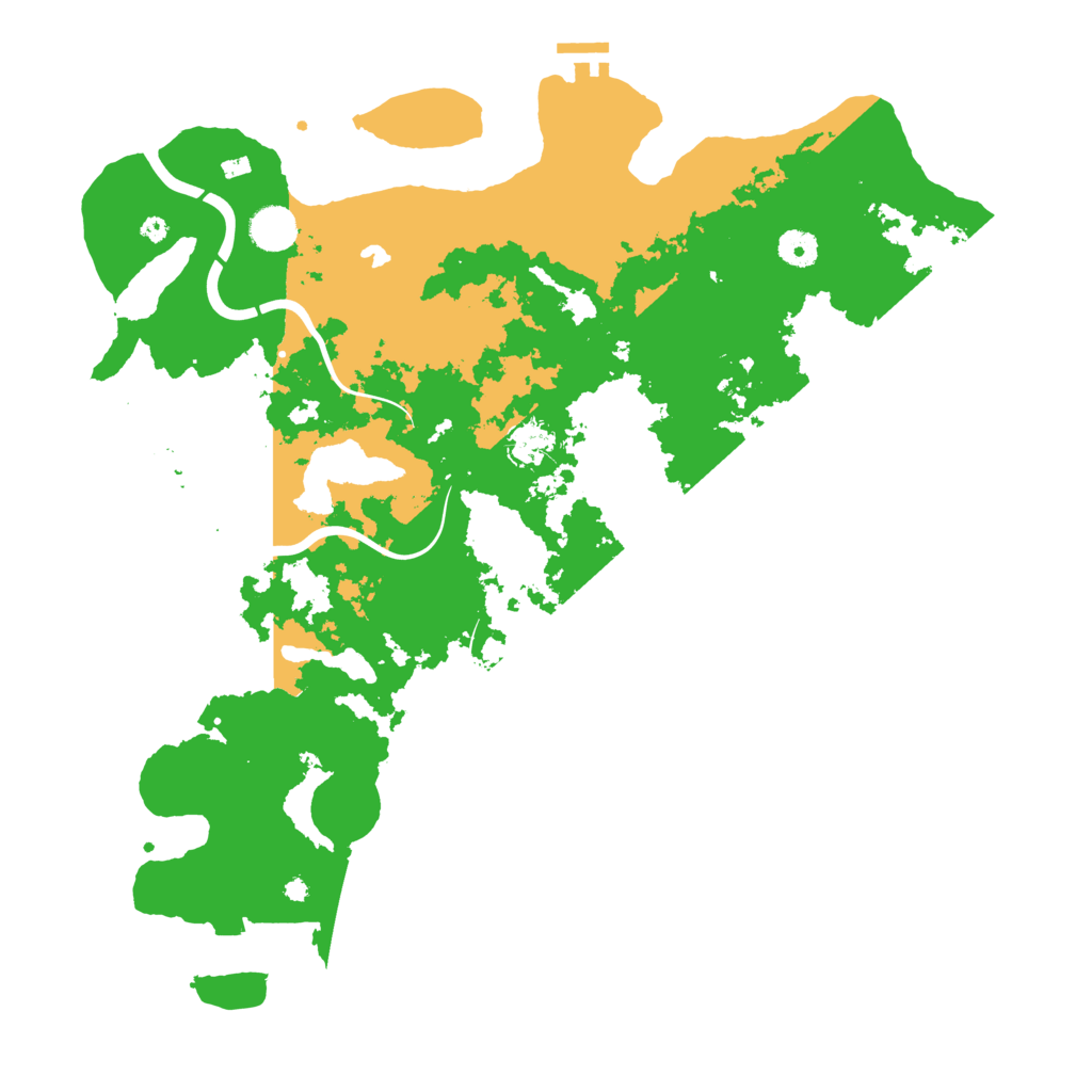 Biome Rust Map: Procedural Map, Size: 4250, Seed: 292088510