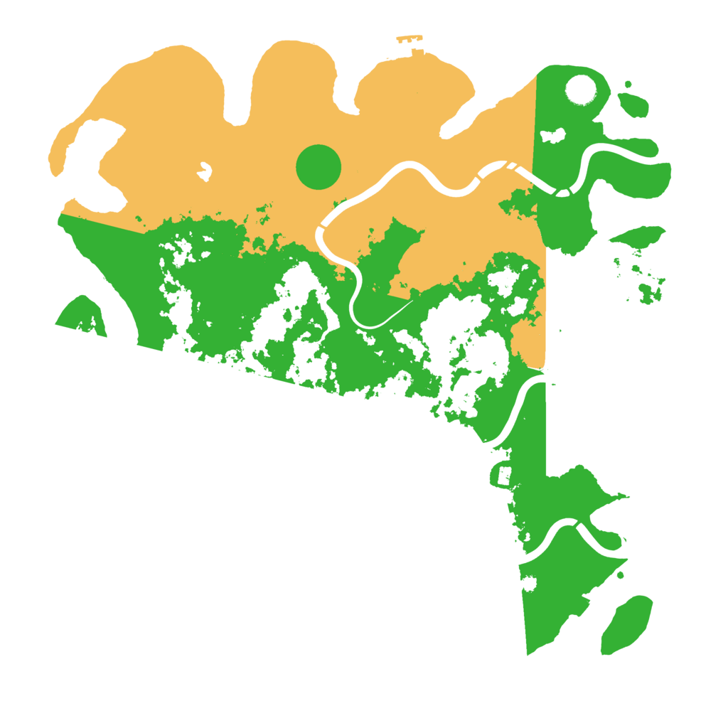 Biome Rust Map: Procedural Map, Size: 4250, Seed: 28234530