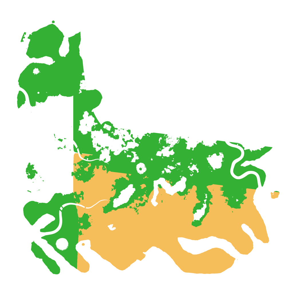 Biome Rust Map: Procedural Map, Size: 4250, Seed: 721035724