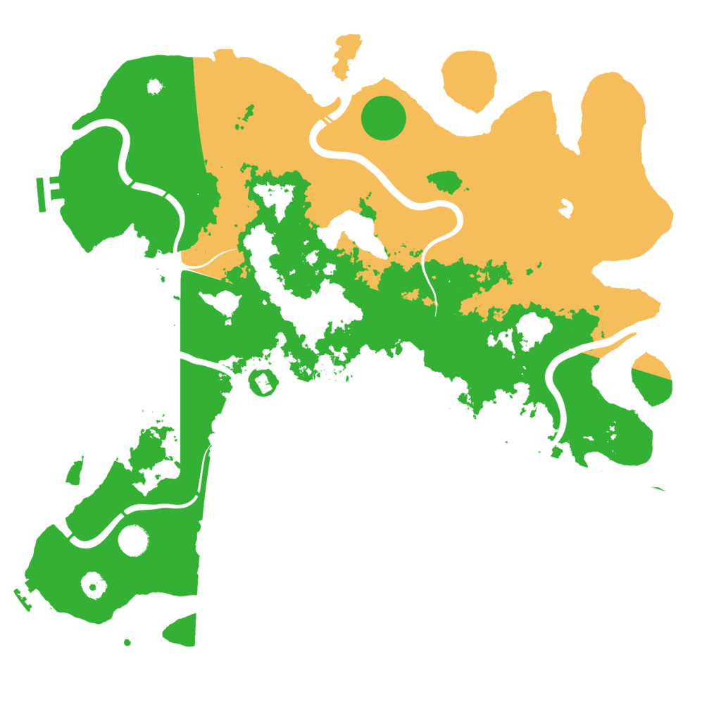 Biome Rust Map: Procedural Map, Size: 4250, Seed: 1398376107