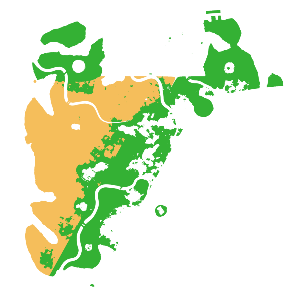 Biome Rust Map: Procedural Map, Size: 4250, Seed: 1262754005