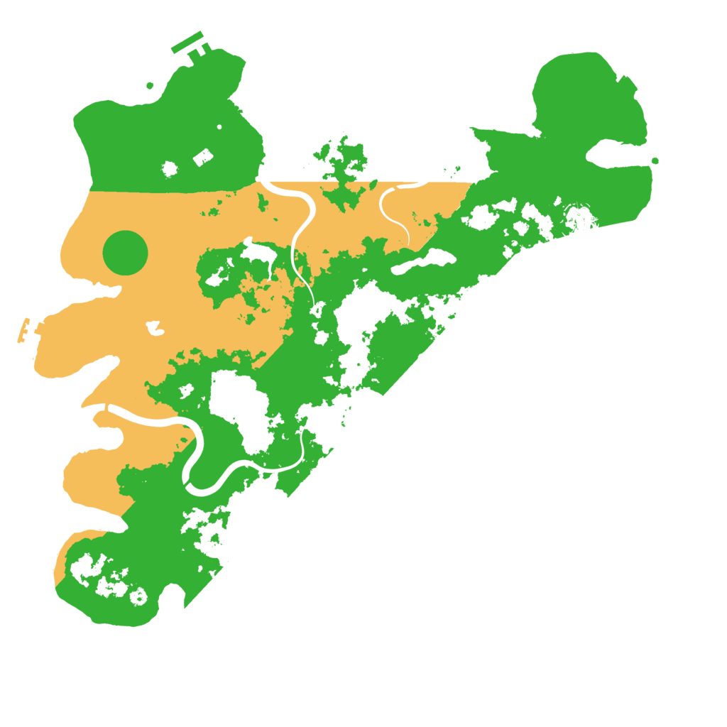 Biome Rust Map: Procedural Map, Size: 4250, Seed: 487239540