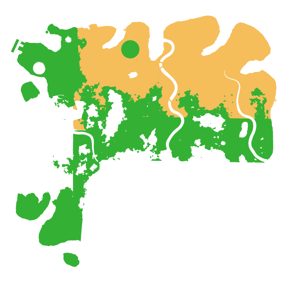 Biome Rust Map: Procedural Map, Size: 4250, Seed: 2026285834