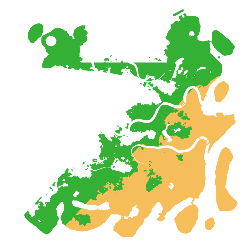 Biome Rust Map: Procedural Map, Size: 4250, Seed: 1643945006