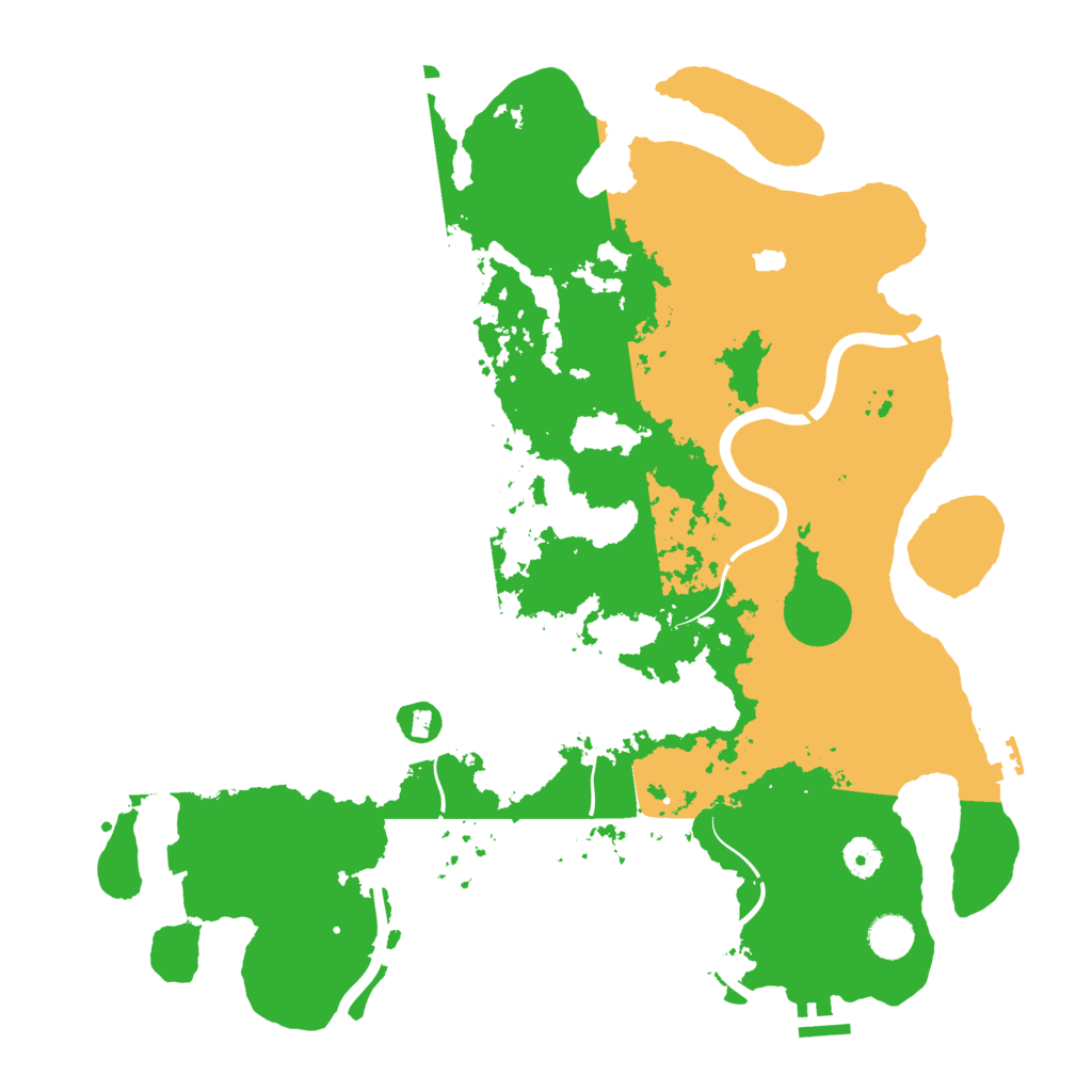 Biome Rust Map: Procedural Map, Size: 4250, Seed: 2043965851