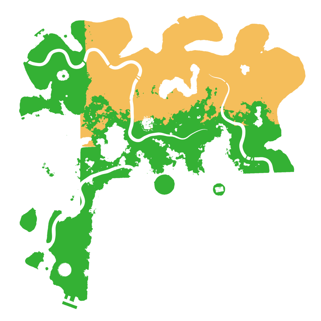 Biome Rust Map: Procedural Map, Size: 4250, Seed: 2079158230