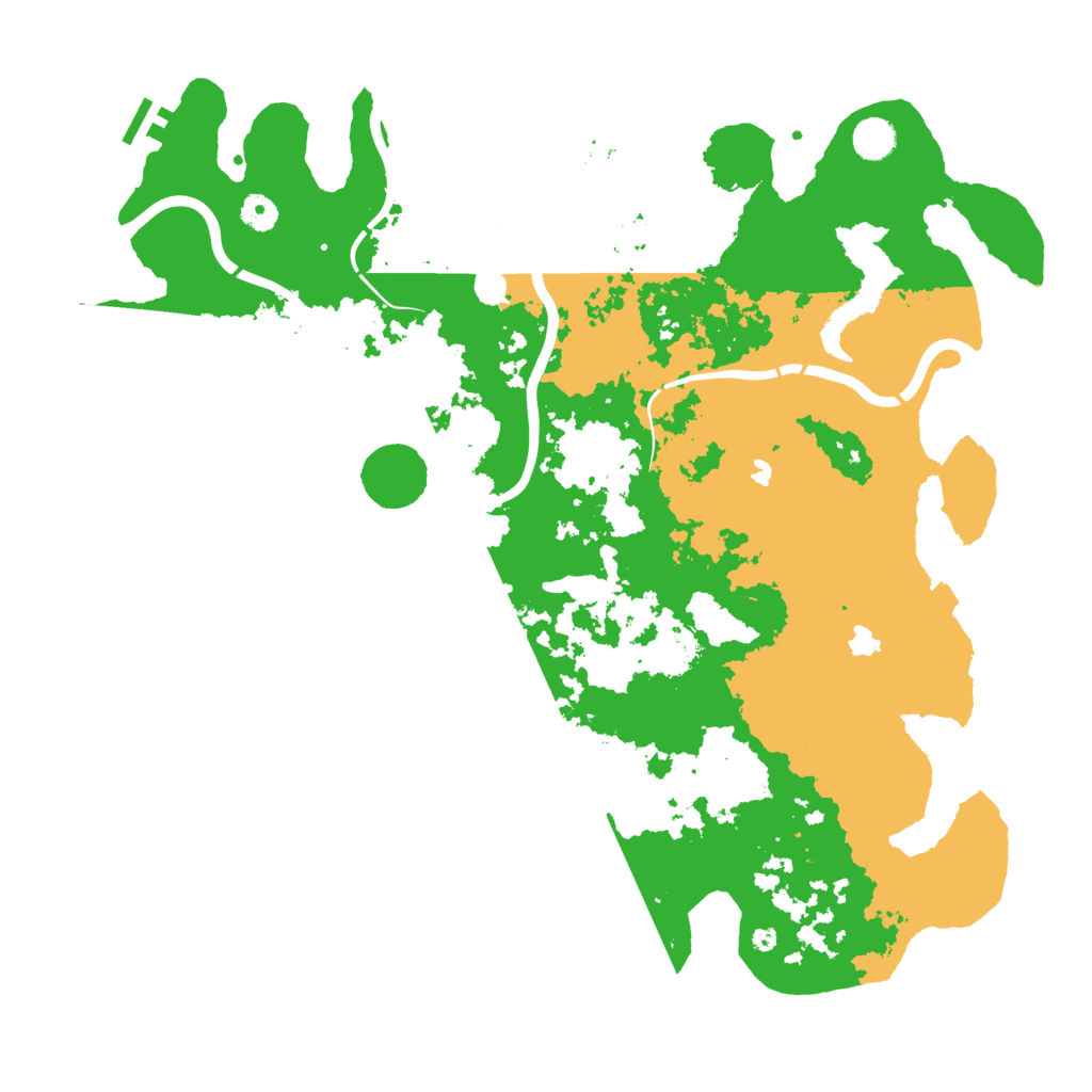 Biome Rust Map: Procedural Map, Size: 4500, Seed: 1875504851