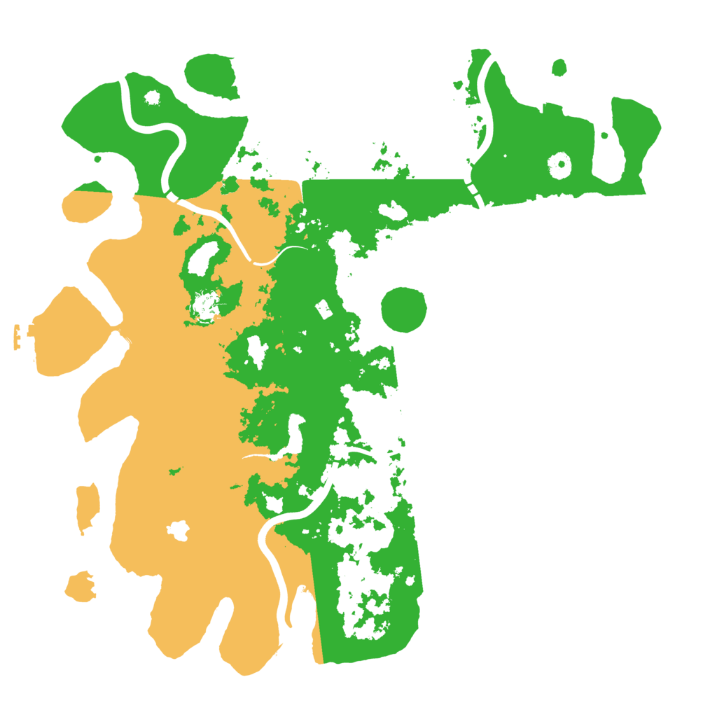 Biome Rust Map: Procedural Map, Size: 4250, Seed: 1366763299