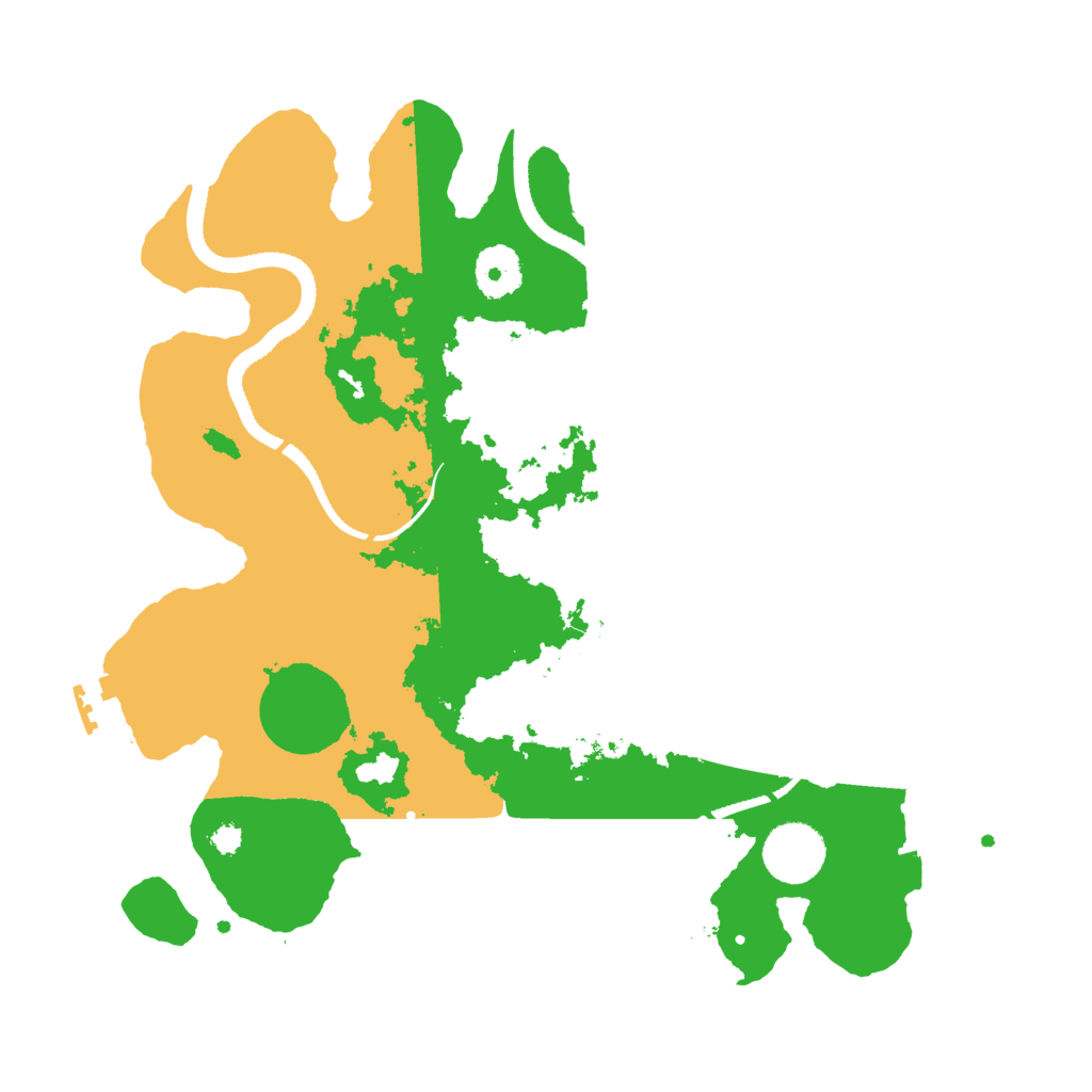 Biome Rust Map: Procedural Map, Size: 3300, Seed: 1422362383