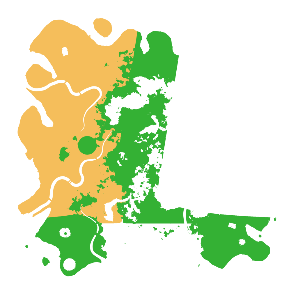 Biome Rust Map: Procedural Map, Size: 4250, Seed: 243589