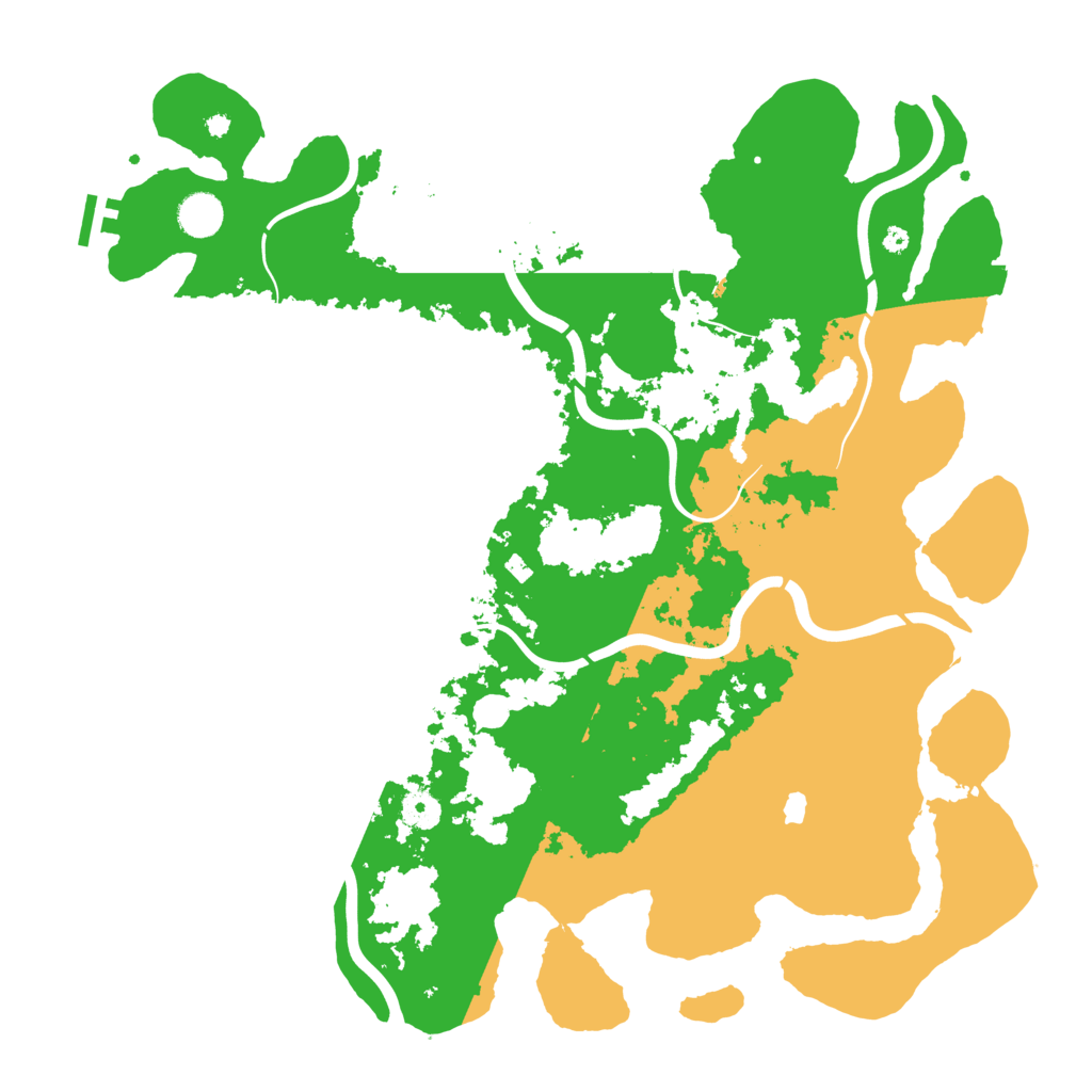 Biome Rust Map: Procedural Map, Size: 4250, Seed: 52698990
