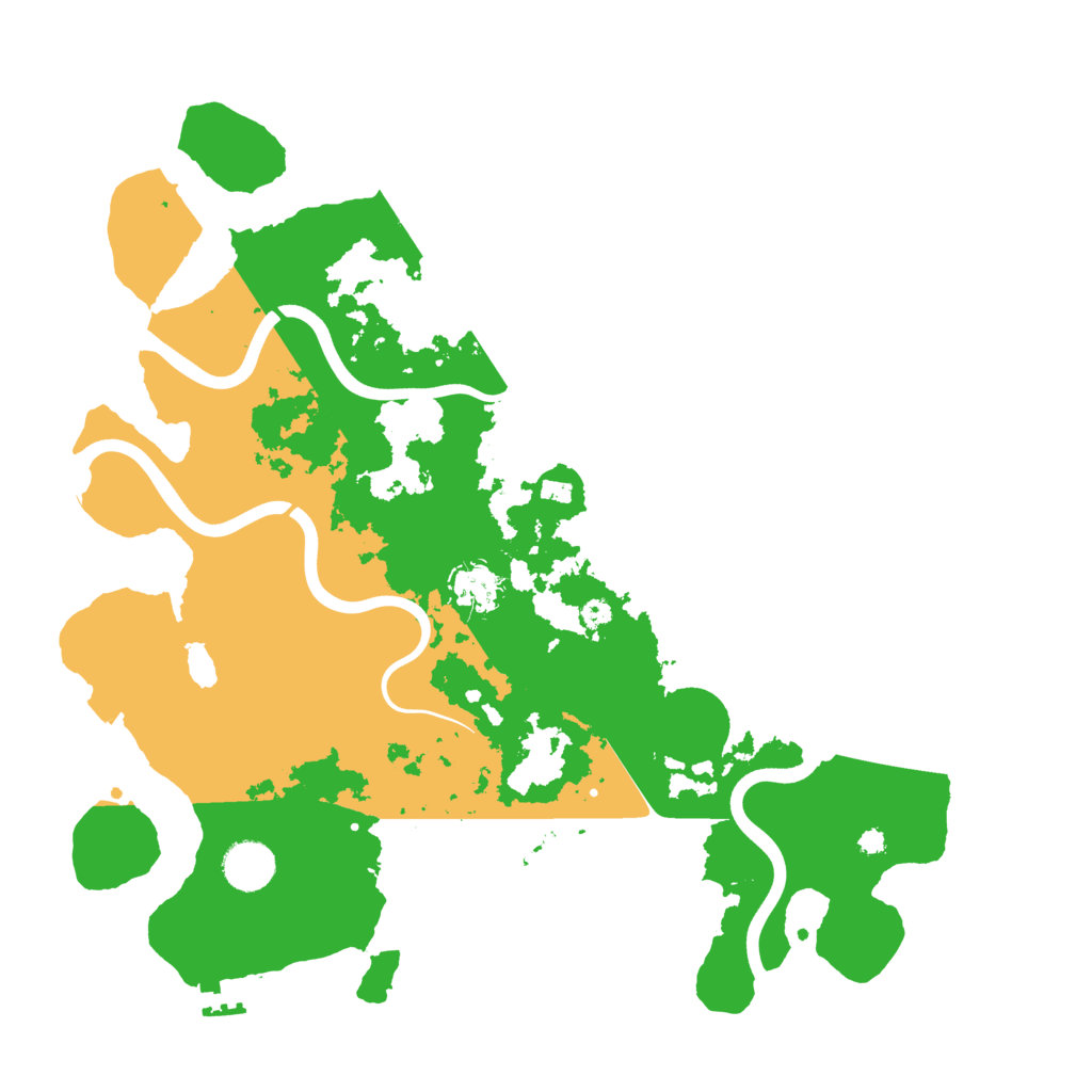 Biome Rust Map: Procedural Map, Size: 3800, Seed: 35465841