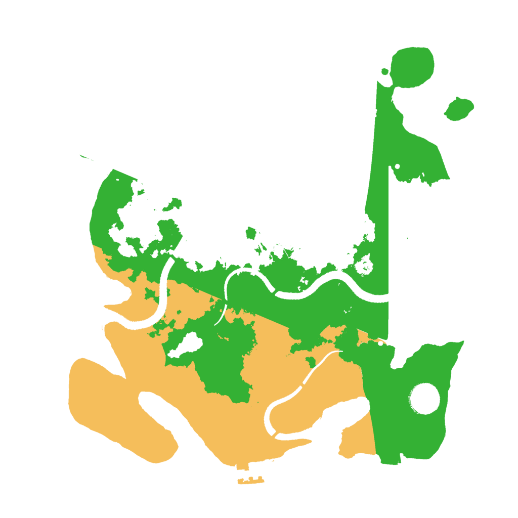 Biome Rust Map: Procedural Map, Size: 3000, Seed: 11324