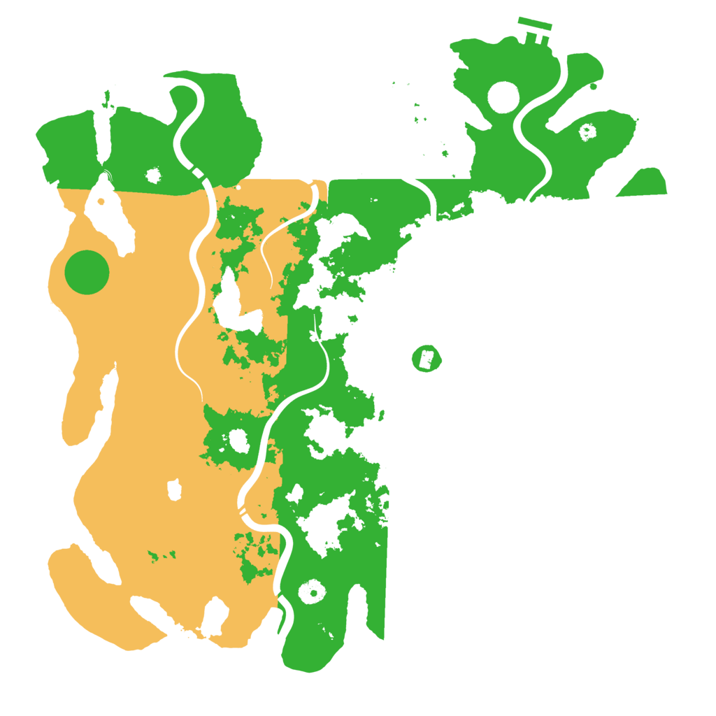 Biome Rust Map: Procedural Map, Size: 4250, Seed: 762361034