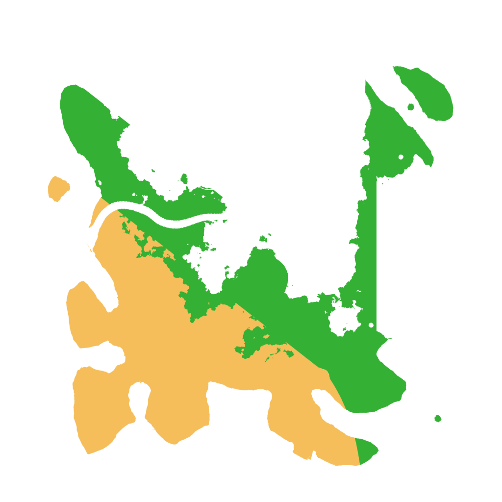 Biome Rust Map: Procedural Map, Size: 3000, Seed: 979198078