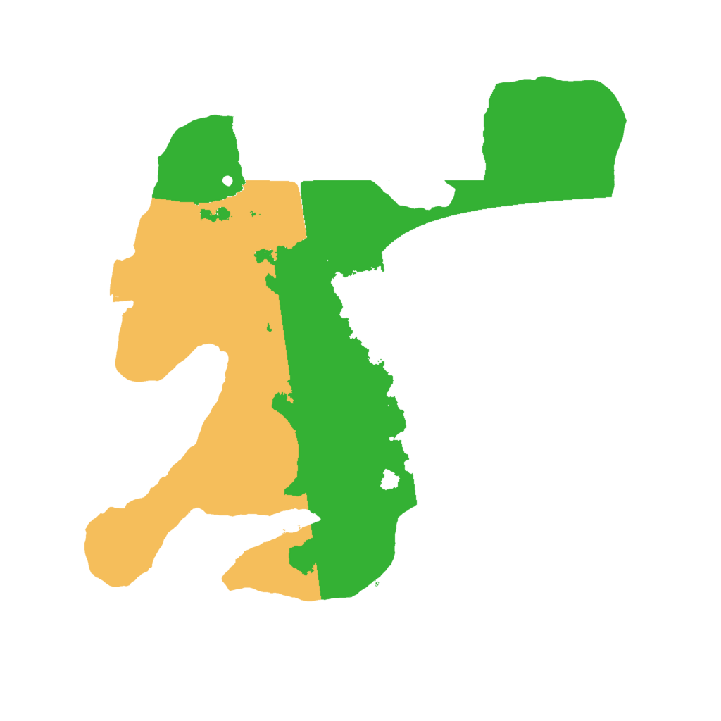 Biome Rust Map: Procedural Map, Size: 2000, Seed: 221530