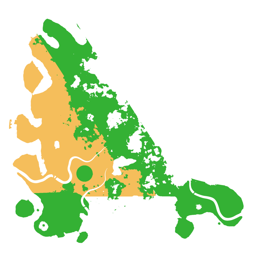 Biome Rust Map: Procedural Map, Size: 4250, Seed: 35465841