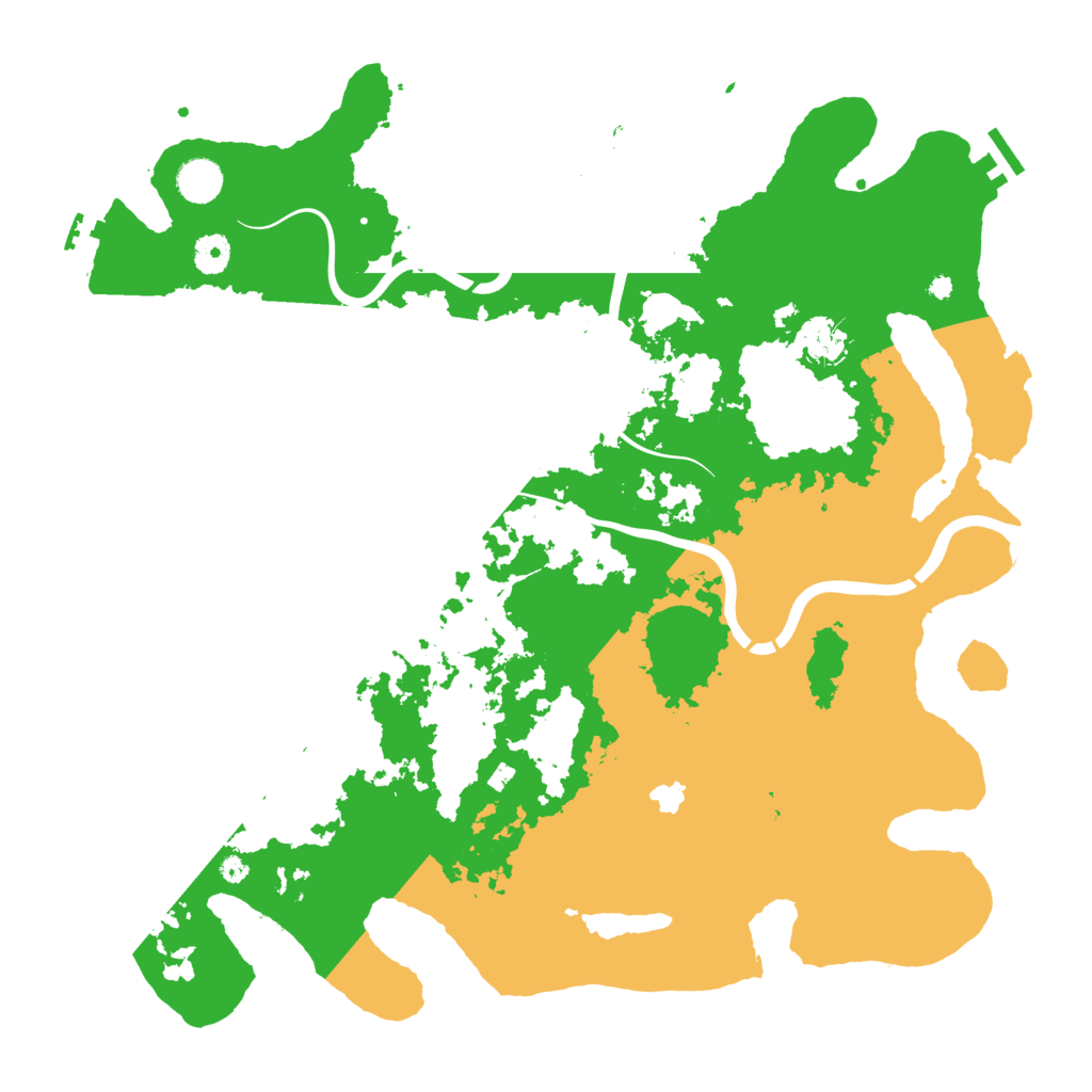 Biome Rust Map: Procedural Map, Size: 4250, Seed: 1943