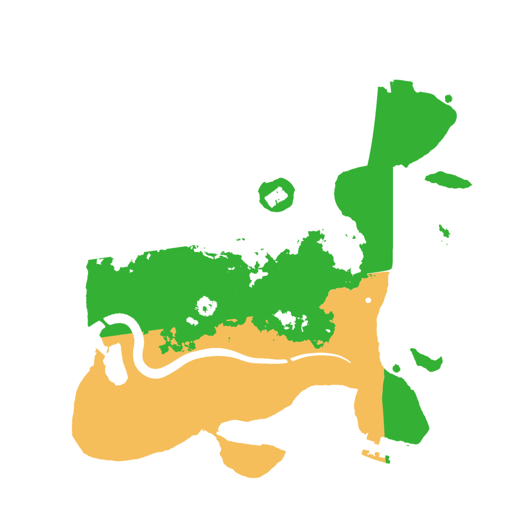 Biome Rust Map: Procedural Map, Size: 2700, Seed: 78746